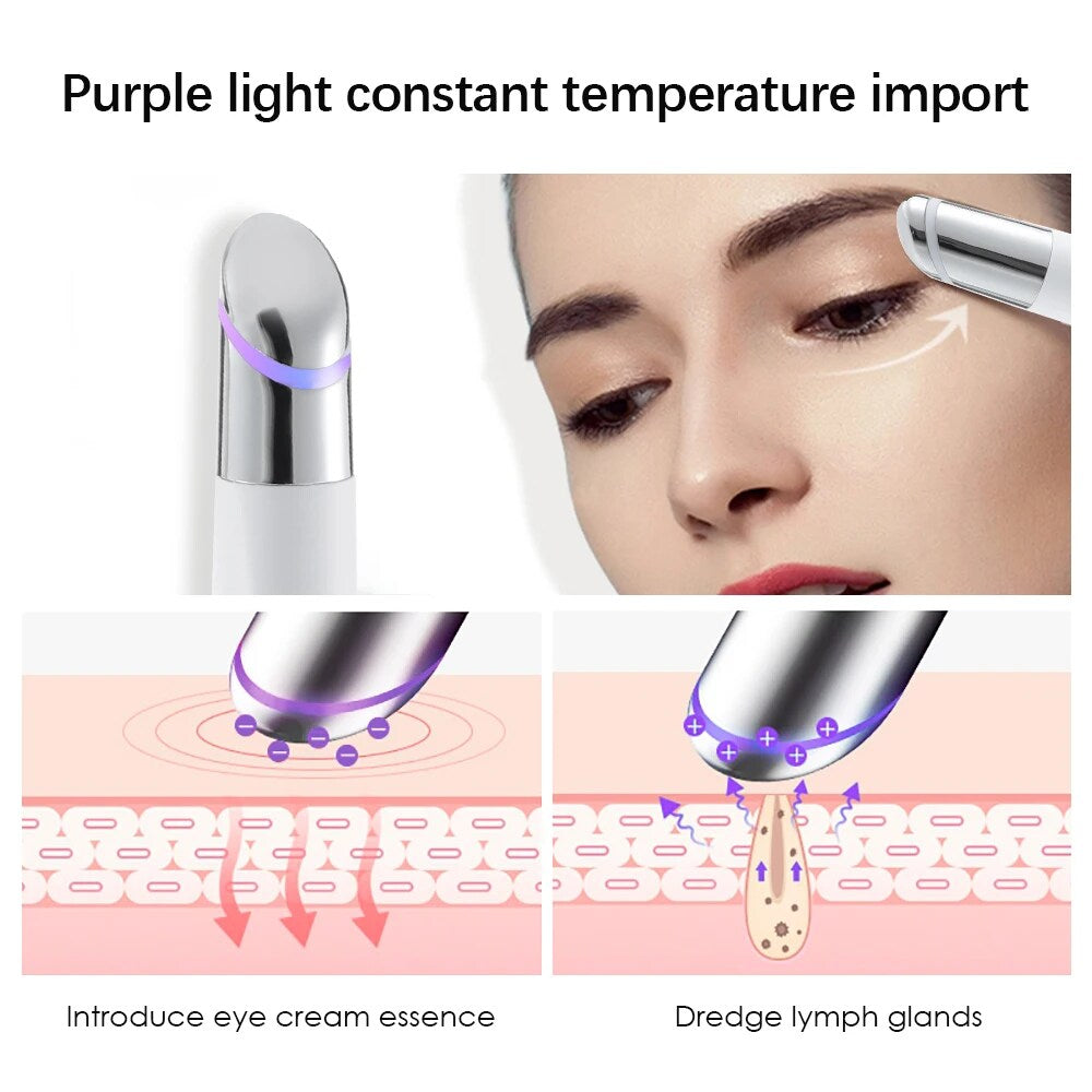 3 Color LED Photon Therapy Eye Massager