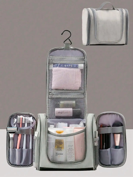 Large-Capacity Waterproof Hanging Cosmetic Bag