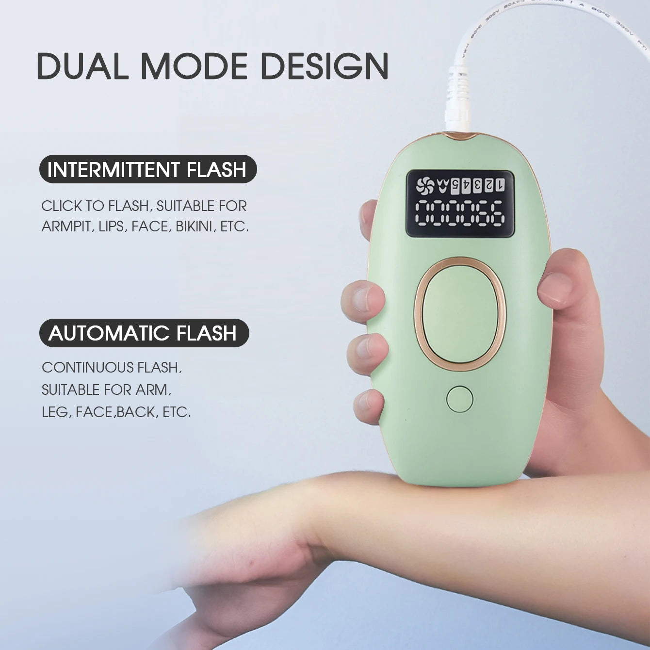 IPL Epilator Laser Hair Removal with LCD display