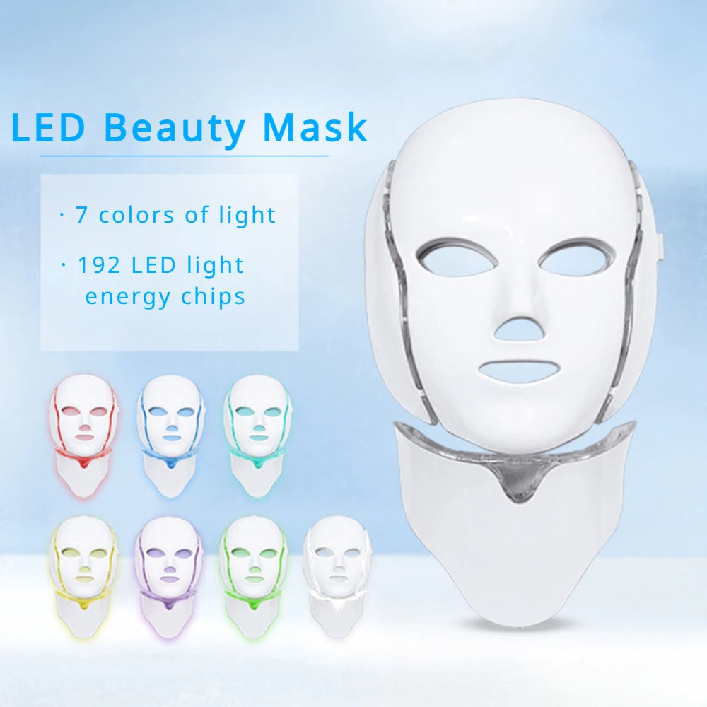 7 Light Therapy Skin Care Led Mask