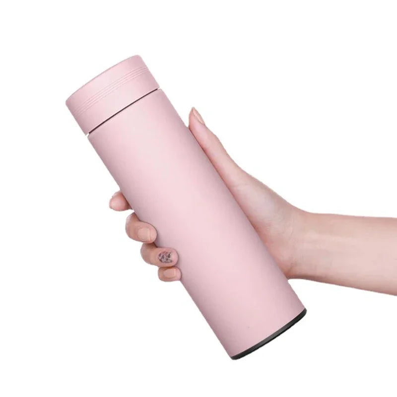 500ml Smart Water Bottle with Temperature Display Leakproof Vacuum Flasks