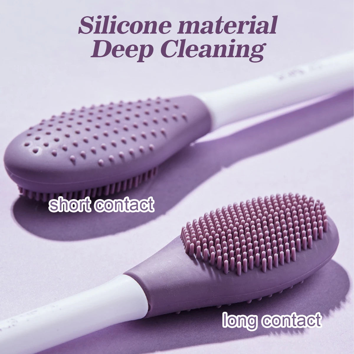 Silicone Facial Brush 2 In1