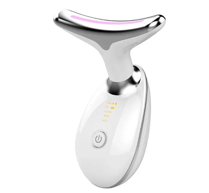 electric LED photon treatment micro-current anti-wrinkle and face massager