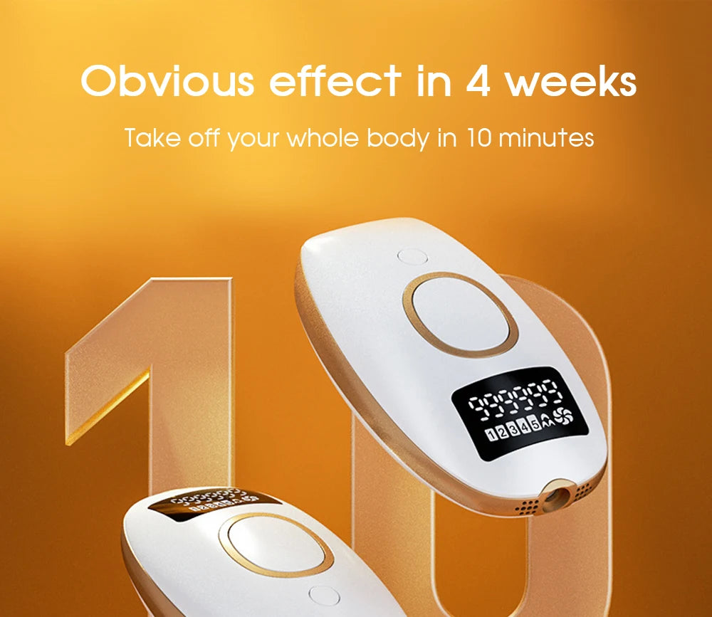 IPL Epilator Laser Hair Removal with LCD display